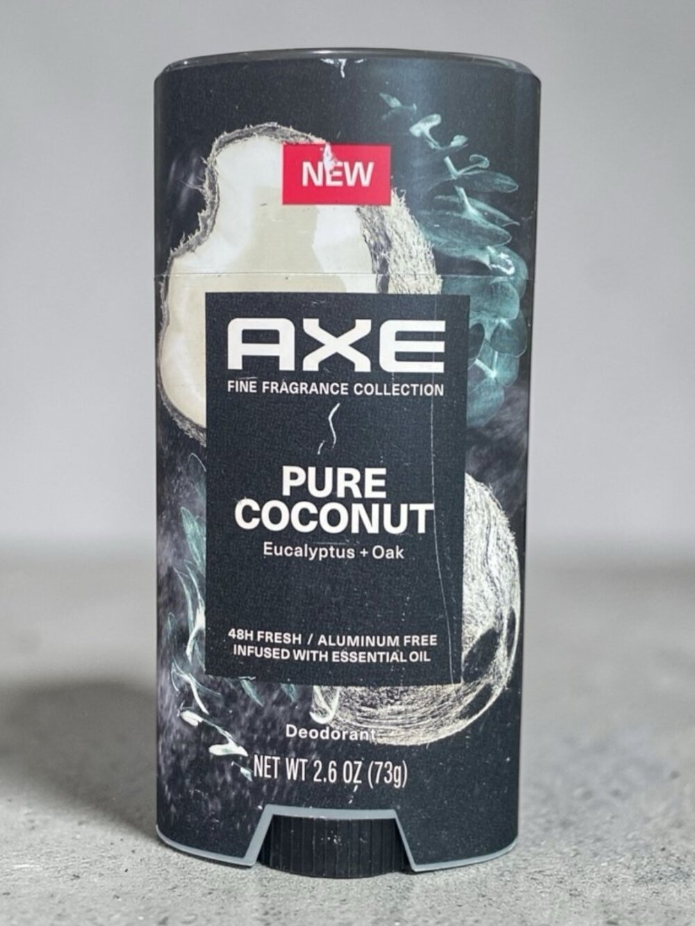 Axe Pure Coconut Eucalyptus & Oak Deodorant Full Size 2.6oz